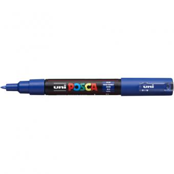 Posca Marker blau / dunkelblau-33 PC-1MC (Rundspitze extrafein) 0,7 - 1 mm 