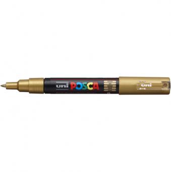 Posca Marker gold-25 PC-1MC (Rundspitze extrafein) 0,7 - 1 mm 