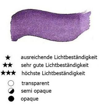 18 Mineral Violett Renesans Aquarellfarbe Godet 1/2 Napf 