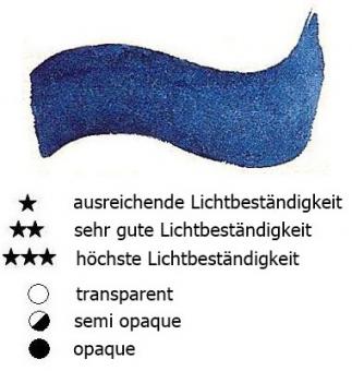 20 Preussischblau Renesans Aquarellfarbe Godet 1/2 Napf 