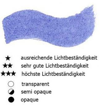 25 Kobaltblau Renesans Aquarellfarbe Godet 1/2 Napf 