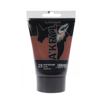 Renesans A'KRYL Satine 'Acrylic  Raw Brown 25 