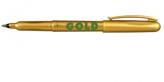 Centropen Metallic Marker Gold 1mm 
