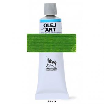 37 Zinnobergrün dunkel Renesans Oils for Art 60ml Metalltube 