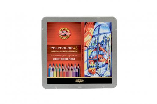 Polycolor 48er Metalletui 