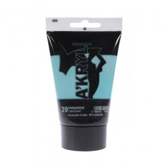 Renesans A'KRYL Satine 'Acrylic Turquoise 39 100ml