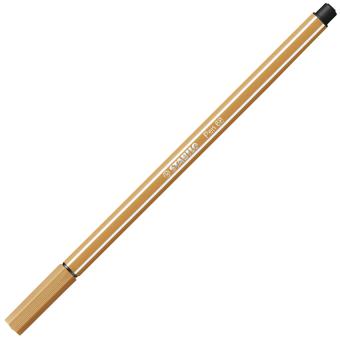 Premium-Filzstift - STABILO Pen 68 - Einzelstift - ocker dunkel 