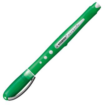 Tintenroller - STABILO worker+ colorful - medium - Einzelstift - grün 