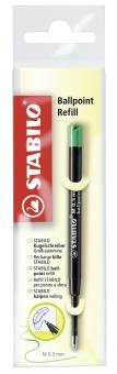 Kugelschreiber - Großraummine - STABILO Ballpoint Refill - Einzelmine - grün 