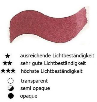 45 Bordeaux braun Renesans Aquarellfarbe Godet 1/2 Napf 