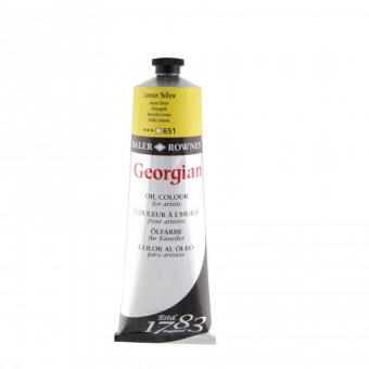 Daler-Rowney 651 Georgian Zitronengelb Ölfarbe 225ml