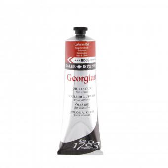 Daler-Rowney 503 Georgian Kadmiumrot Ölfarbe 225ml