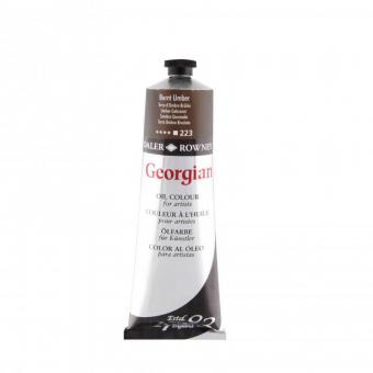 Daler-Rowney 223 Georgian Umbra Gebrannt Ölfarbe 225ml