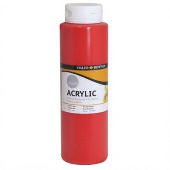 Daler Rowney SIMPLY Acrylfarbe Glänzendrot 750ml 
