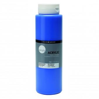 Daler Rowney SIMPLY Acrylfarbe Ultramarin 750ml 