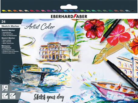 Sketch Marker Artist Color 24er Set 