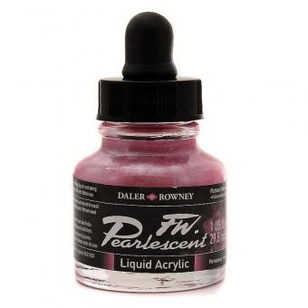 Daler Rowney Pearlescent Acryl Tinte Platinium Pink 29,5ml 