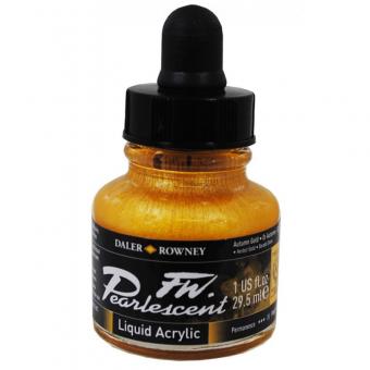 Daler Rowney Pearlescent Acryl Tinte Autumn Gold 29,5ml 