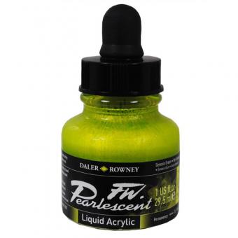 Daler Rowney Pearlescent Acryl Tinte Genesis Green 29,5ml 