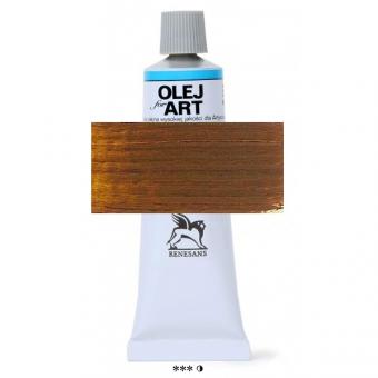 84 Transparent braun Renesans Oils for Art 60ml Metalltube 