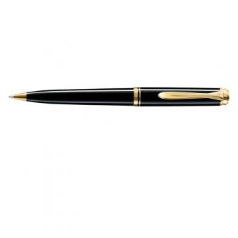 Pelikan Souverän 600 Drehkugelschreiber schwarz  inkl. Gravur 