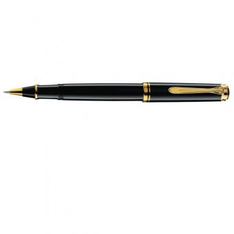 Pelikan Souverän 400 Tintenroller schwarz inkl. Gravur 