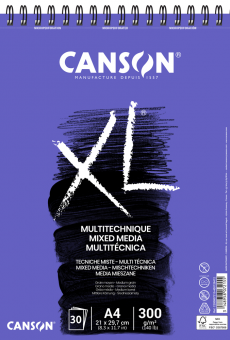 CANSON XL Mixmedia CANSON XL A4 Mixmedia Spiralbindung oben
