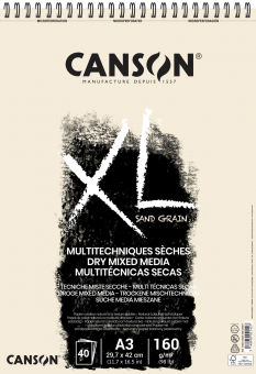 Canson® XL® Sand Grain, DIN A3, 160 g/qm natürlich 