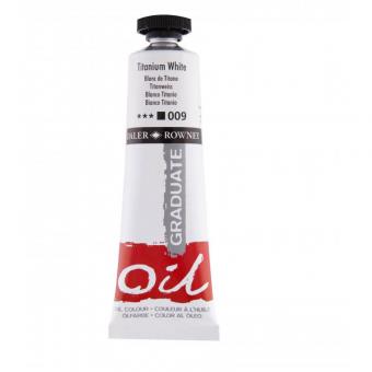 Daler-Rowney 009 Titanweiß  Graduate Ölfarbe 38ml