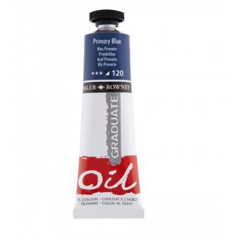 Daler-Rowney 120 Primärblau Graduate Ölfarbe 38ml