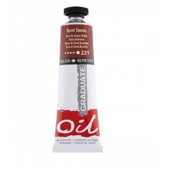 Daler-Rowney 221 Siena gebrannt Graduate Ölfarbe 38ml