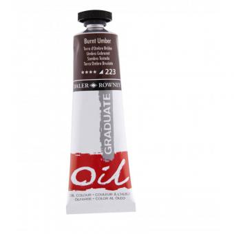 Daler-Rowney 223 Umbra gebrannt Graduate Ölfarbe 38ml