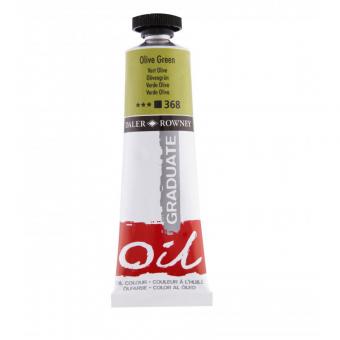 Daler-Rowney 368 Olive Grün Graduate Ölfarbe 38ml