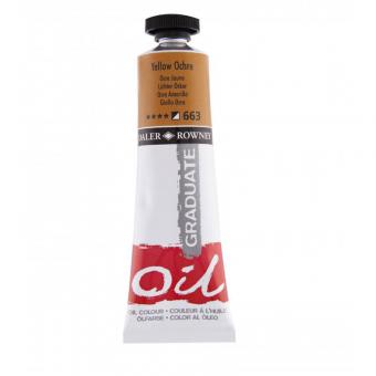 Daler-Rowney 663 Lichter Ocker Graduate Ölfarbe 38ml