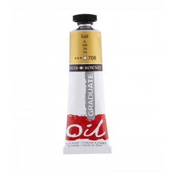Daler-Rowney 708 Gold Graduate Ölfarbe 38ml