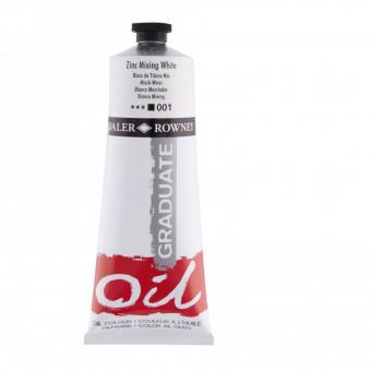 Daler-Rowney 001 Mischweiss Graduate Ölfarbe 200ml