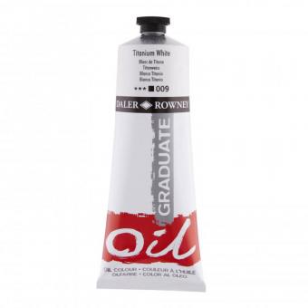 Daler-Rowney 009 Titanweiß  Graduate Ölfarbe 200ml