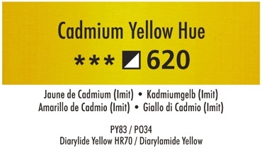 Daler Rowney Georgian 620 Kadmiumgelb / Cadmium Yellow Hue 37 ml Wassermischbare Ölfarbe 