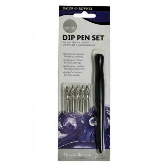 Daler Rowney Simply Calligraphy Dip Pen Set 