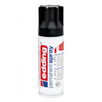 Edding Spray 5200 tiefschwarz 901 RAL 9005 seidenmatt 