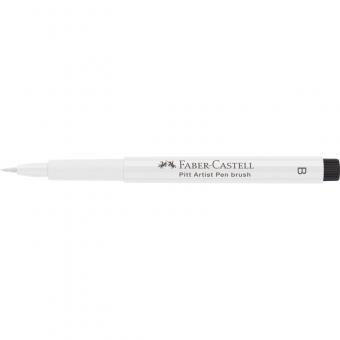 B 101 weiß  Faber Castell Tuschestift PITT artist pen 
