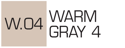 Kurecolor Twin S- Warm Gray 4 