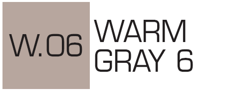 Kurecolor Twin S- Warm Gray 6 