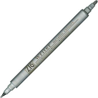 Kuretake ZIG WRITER METALLIC - 102 Silber 