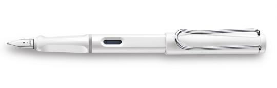 LAMY safari Füllfederhalter  019 white inklusive Gravur 