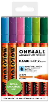 Molotow ONE4ALL™ 127HS Basic Set 2 2mm 
