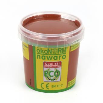 ökoNORM nawaro Fingerfarbe - braun 150 g