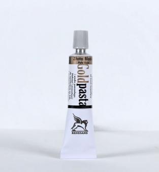 Renesans Goldpasta / Goldpaste, Goldfarbe 20ml |  Pale Gold / Hellgold
