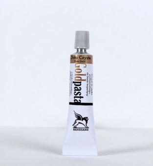 Renesans Goldpasta / Goldpaste, Goldfarbe 20ml | Pure Gold / Feingold