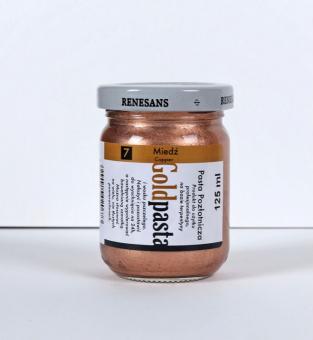 Renesans Goldpasta / Goldpaste, Goldfarbe 110ml | Copper / Kupfer